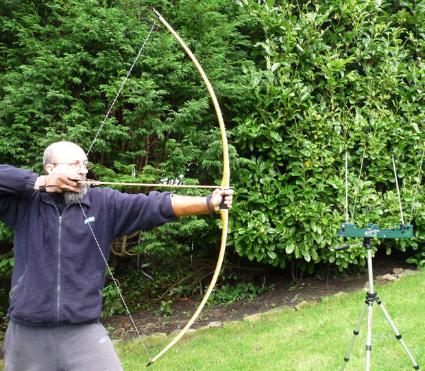 SPEED TESTING Measuring the arrow speed of bows and longbows using a